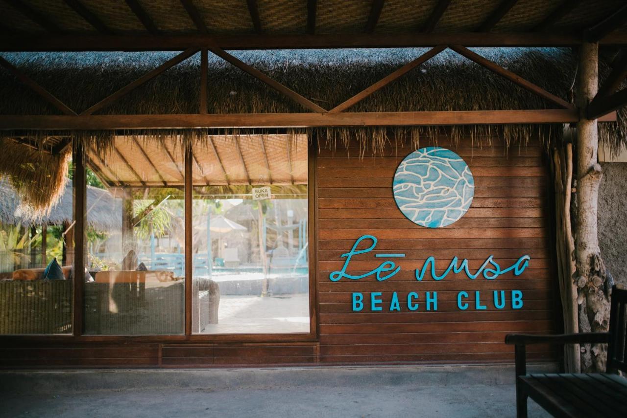 Le Nusa Beach Club Lembongan Exterior foto